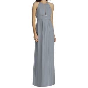 Jenny Packham Gown 14‎ Platinum Rhinestone Special Occasion Dress Prom #JP1023